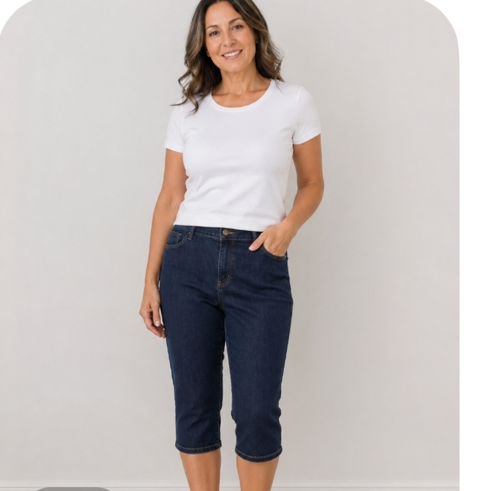 SONOMA LIFE + SYLE Mid Rise Capri Jeans 12